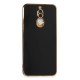 Huawei Mate 10 Lite Kılıf Volet Silikon - Siyah