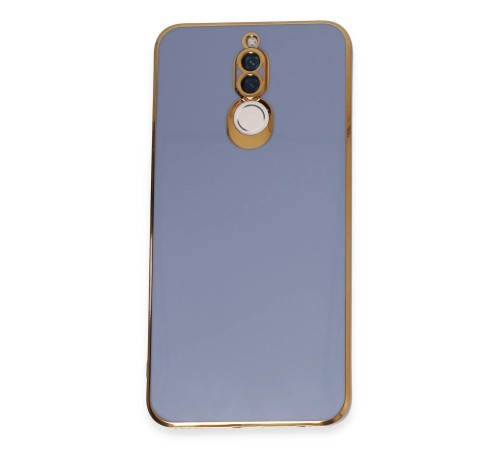 Huawei Mate 10 Lite Kılıf Volet Silikon - Mavi Huawei Mate 10 Lite Kılıf Volet Silikon - Mavi
