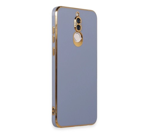 Huawei Mate 10 Lite Kılıf Volet Silikon - Mavi Huawei Mate 10 Lite Kılıf Volet Silikon - Mavi