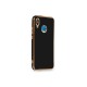 Huawei P20 Lite Kılıf Volet Silikon - Siyah