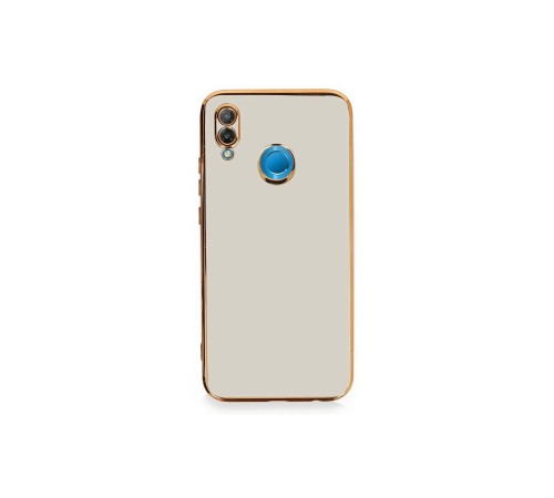 Huawei P20 Lite Kılıf Volet Silikon - Beyaz Huawei P20 Lite Kılıf Volet Silikon - Beyaz
