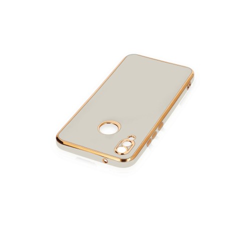 Huawei P20 Lite Kılıf Volet Silikon - Beyaz Huawei P20 Lite Kılıf Volet Silikon - Beyaz