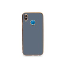 Huawei P20 Lite Kılıf Volet Silikon - Mavi