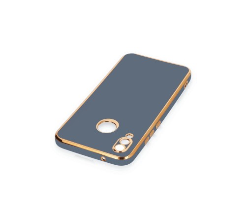 Huawei P20 Lite Kılıf Volet Silikon - Mavi Huawei P20 Lite Kılıf Volet Silikon - Mavi