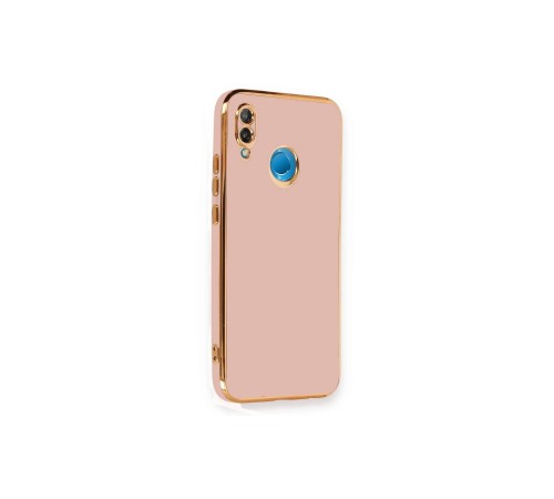 Huawei P20 Lite Kılıf Volet Silikon - Pembe Huawei P20 Lite Kılıf Volet Silikon - Pembe