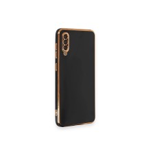 Samsung Galaxy A70 Kılıf Volet Silikon - Siyah
