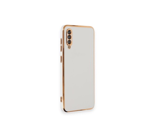 Samsung Galaxy A70 Kılıf Volet Silikon - Beyaz Samsung Galaxy A70 Kılıf Volet Silikon - Beyaz