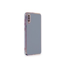 Samsung Galaxy A70 Kılıf Volet Silikon - Mavi