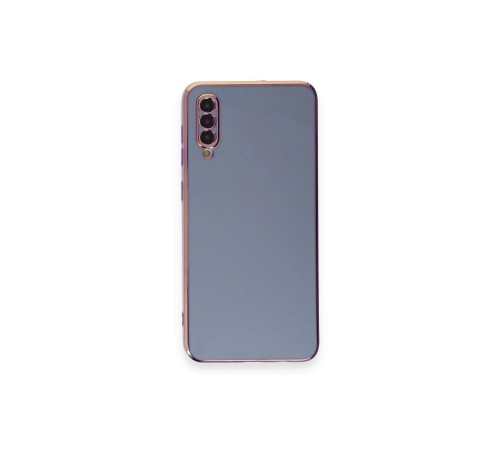 Samsung Galaxy A70 Kılıf Volet Silikon - Mavi