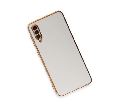 Samsung Galaxy A50 Kılıf Volet Silikon - Beyaz Samsung Galaxy A50 Kılıf Volet Silikon - Beyaz