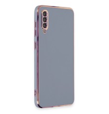 Samsung Galaxy A50 Kılıf Volet Silikon - Mavi
