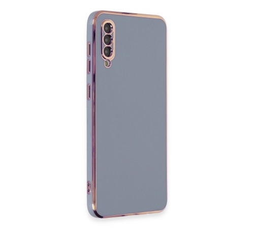 Samsung Galaxy A50 Kılıf Volet Silikon - Mavi Samsung Galaxy A50 Kılıf Volet Silikon - Mavi