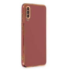 Samsung Galaxy A50 Kılıf Volet Silikon - Kırmızı