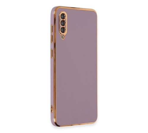 Samsung Galaxy A50 Kılıf Volet Silikon - Mor Samsung Galaxy A50 Kılıf Volet Silikon - Mor