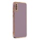 Samsung Galaxy A50 Kılıf Volet Silikon - Mor