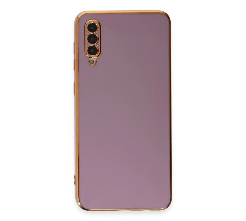 Samsung Galaxy A50 Kılıf Volet Silikon - Mor Samsung Galaxy A50 Kılıf Volet Silikon - Mor
