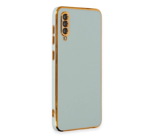 Samsung Galaxy A50 Kılıf Volet Silikon - Açık Yeşil Samsung Galaxy A50 Kılıf Volet Silikon - Açık Yeşil