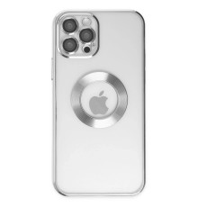 iPhone 12 Pro Max Kılıf Slot Silikon - Gümüş