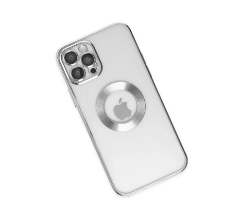 iPhone 12 Pro Max Kılıf Slot Silikon - Gümüş iPhone 12 Pro Max Kılıf Slot Silikon - Gümüş
