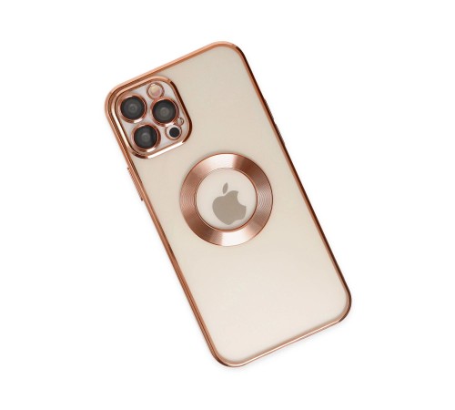 iPhone 12 Pro Max Kılıf Slot Silikon - Rose Gold iPhone 12 Pro Max Kılıf Slot Silikon - Rose Gold