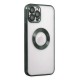 iPhone 12 Pro Max Kılıf Slot Silikon - Köknar Yeşili