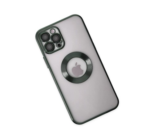 iPhone 12 Pro Max Kılıf Slot Silikon - Köknar Yeşili iPhone 12 Pro Max Kılıf Slot Silikon - Köknar Yeşili