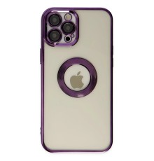iPhone 12 Pro Max Kılıf Slot Silikon - Mor