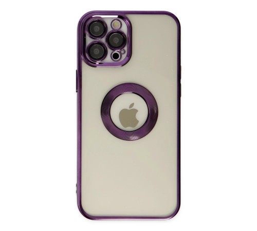 iPhone 12 Pro Max Kılıf Slot Silikon - Mor iPhone 12 Pro Max Kılıf Slot Silikon - Mor