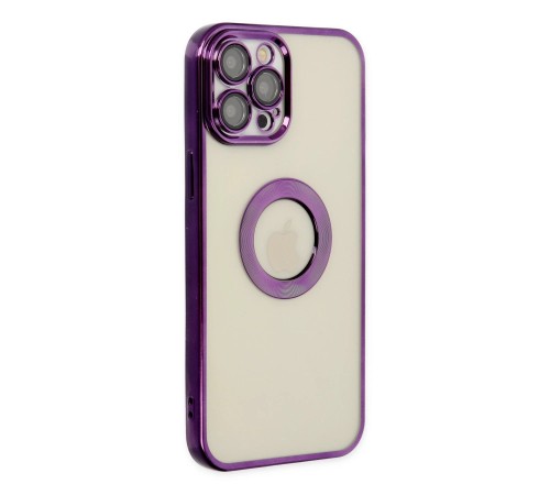 iPhone 12 Pro Max Kılıf Slot Silikon - Mor iPhone 12 Pro Max Kılıf Slot Silikon - Mor