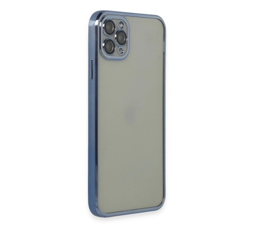 iPhone 11 Pro Max Kılıf Razer Lensli Silikon - Açık Mavi iPhone 11 Pro Max Kılıf Razer Lensli Silikon - Açık Mavi