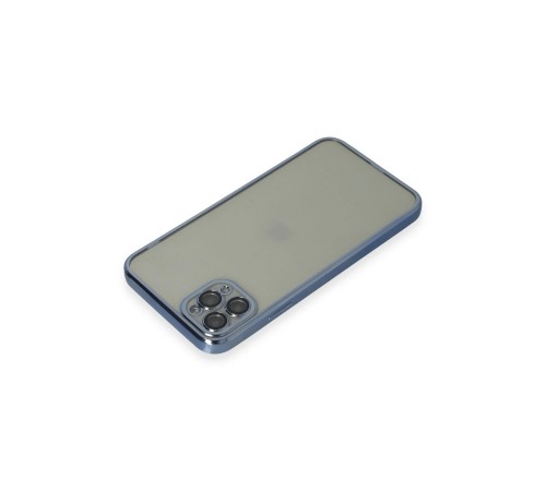 iPhone 11 Pro Max Kılıf Razer Lensli Silikon - Açık Mavi iPhone 11 Pro Max Kılıf Razer Lensli Silikon - Açık Mavi