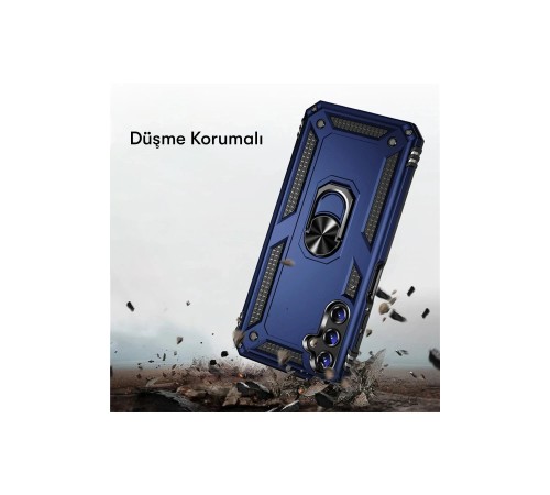 Samsung Galaxy A04S Kılıf Sofya Yüzüklü Silikon Kapak - Lacivert Samsung Galaxy A04S Kılıf Sofya Yüzüklü Silikon Kapak - Lacivert
