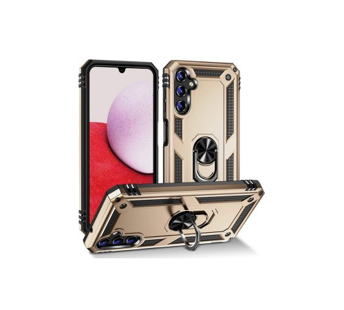 Samsung Galaxy A04S Kılıf Sofya Yüzüklü Silikon Kapak - Gold Samsung Galaxy A04S Kılıf Sofya Yüzüklü Silikon Kapak - Gold