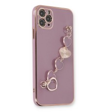 iPhone 11 Pro Kılıf Esila Silikon - Mor