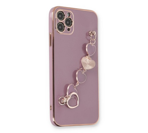 iPhone 11 Pro Kılıf Esila Silikon - Mor iPhone 11 Pro Kılıf Esila Silikon - Mor