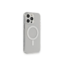 iPhone 14 Pro Max Kılıf Matte Şeffaf Magneticsafe - Şeffaf