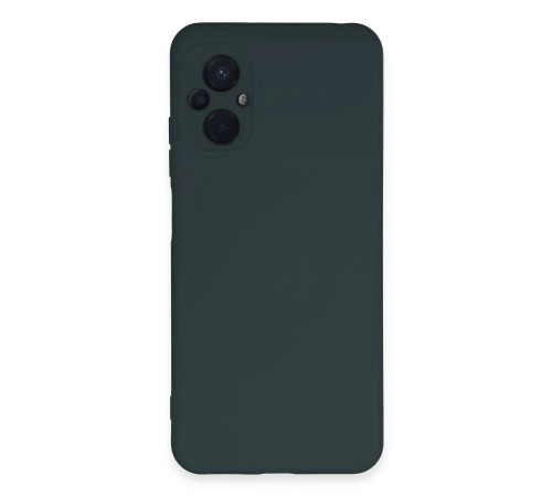 Xiaomi Poco M5 Kılıf Nano içi Kadife Silikon - Koyu Yeşil Xiaomi Poco M5 Kılıf Nano içi Kadife Silikon - Koyu Yeşil