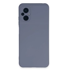 Xiaomi Poco M5 Kılıf Nano içi Kadife Silikon - Gri