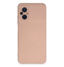 Xiaomi Poco M5 Kılıf Nano içi Kadife Silikon - Pudra
