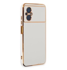 Xiaomi Poco M5 Kılıf Volet Silikon - Beyaz