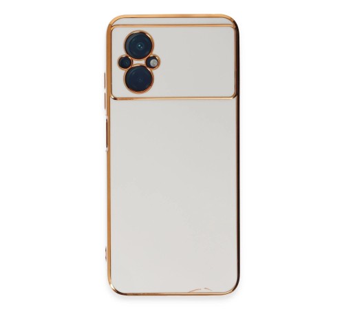 Xiaomi Poco M5 Kılıf Volet Silikon - Beyaz Xiaomi Poco M5 Kılıf Volet Silikon - Beyaz