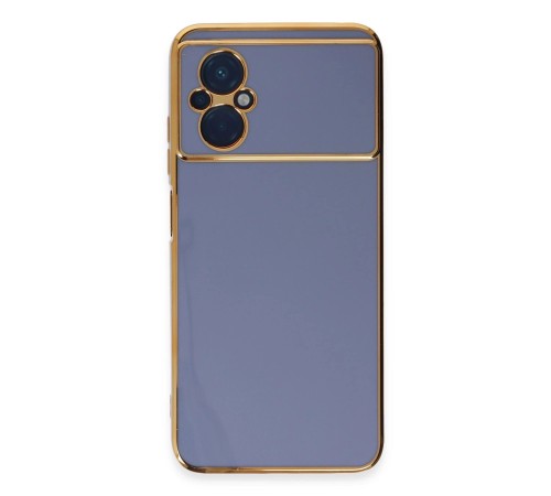 Xiaomi Poco M5 Kılıf Volet Silikon - Mavi Xiaomi Poco M5 Kılıf Volet Silikon - Mavi