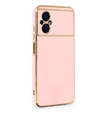 Xiaomi Poco M5 Kılıf Volet Silikon - Pembe