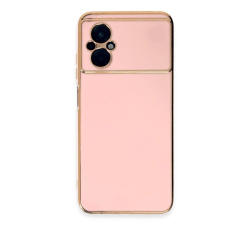 Xiaomi Poco M5 Kılıf Volet Silikon - Pembe Xiaomi Poco M5 Kılıf Volet Silikon - Pembe