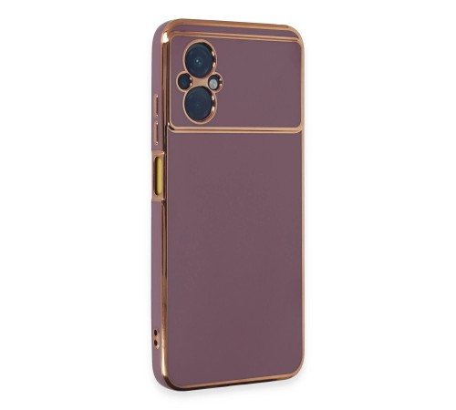 Xiaomi Poco M5 Kılıf Volet Silikon - Mor Xiaomi Poco M5 Kılıf Volet Silikon - Mor