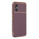 Xiaomi Poco M5 Kılıf Volet Silikon - Mor