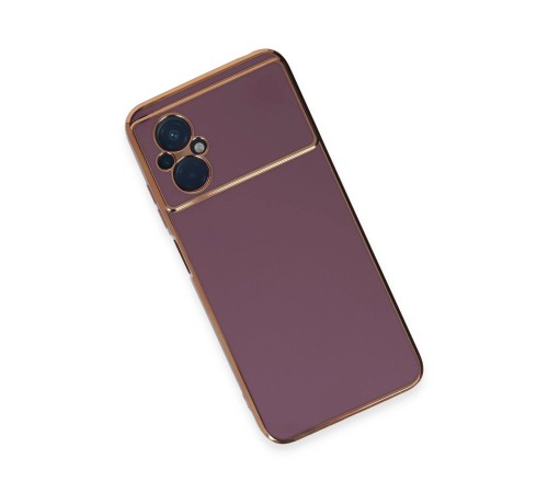 Xiaomi Poco M5 Kılıf Volet Silikon - Mor Xiaomi Poco M5 Kılıf Volet Silikon - Mor