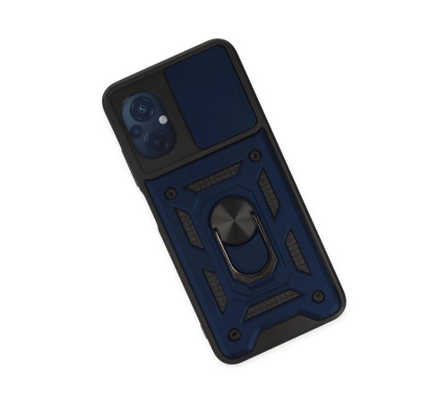 Xiaomi Poco M5 Kılıf Pars Lens Yüzüklü Silikon - Lacivert Xiaomi Poco M5 Kılıf Pars Lens Yüzüklü Silikon - Lacivert