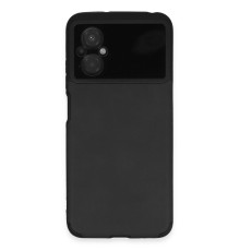 Xiaomi Poco M5 Kılıf Loop Deri Silikon - Siyah