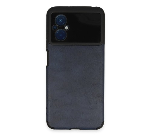 Xiaomi Poco M5 Kılıf Loop Deri Silikon - Lacivert